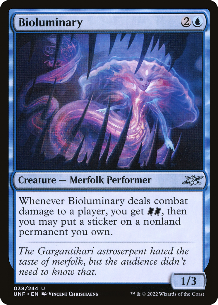 Bioluminary (UNF-038) - Unfinity - Premium MTG Single from Wizards of the Coast - Just $0.08! Shop now at Game Crave Tournament Store