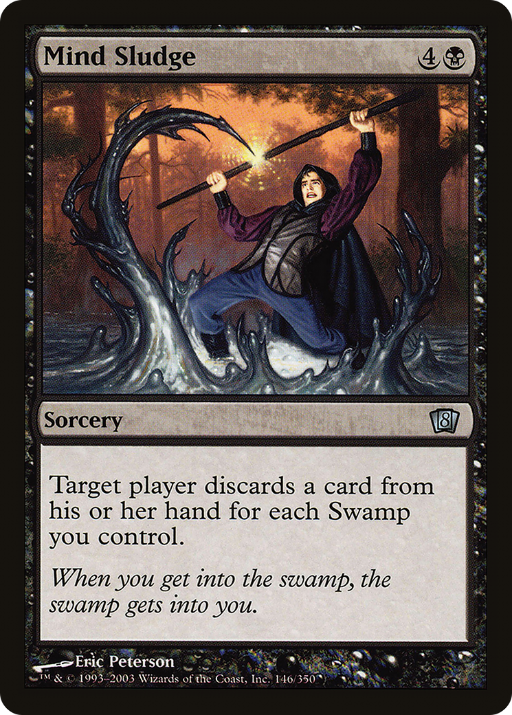 Mind Sludge (8ED-146★) - Eighth Edition Foil - Premium MTG Single from Wizards of the Coast - Just $0.12! Shop now at Game Crave Tournament Store