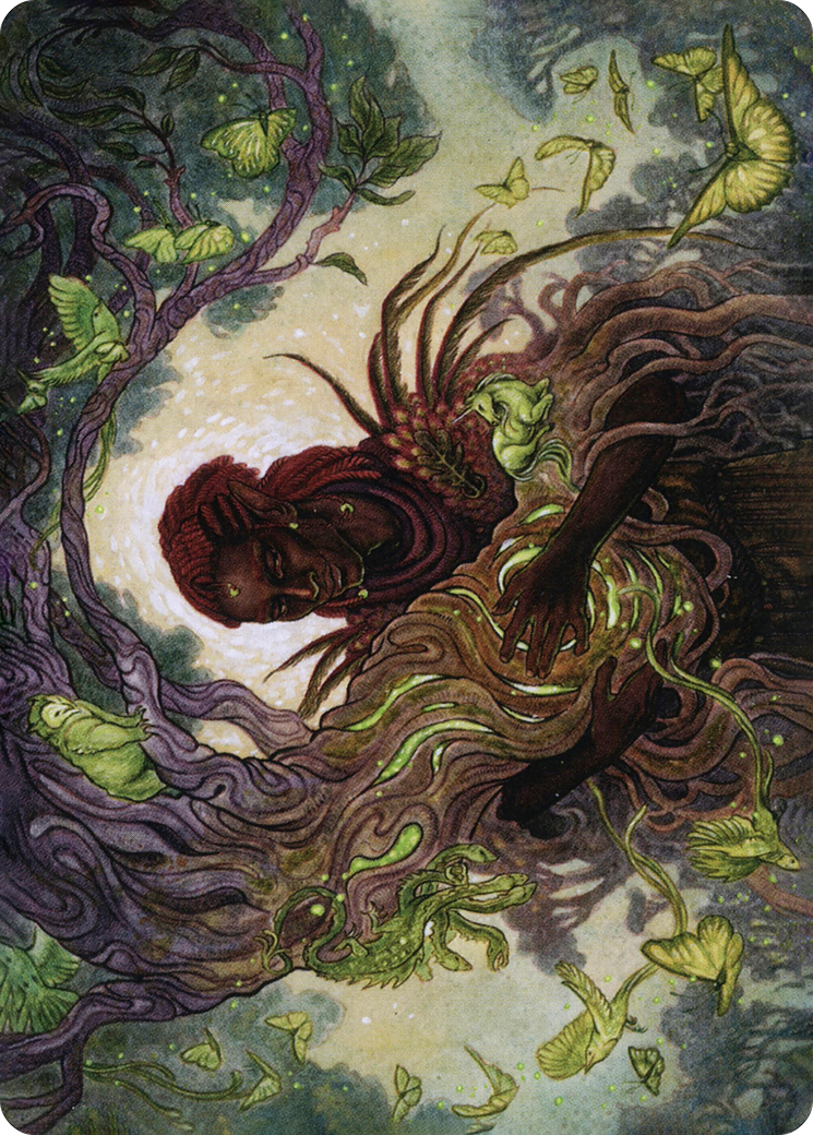 Circle of Dreams Druid // Circle of Dreams Druid (AAFR-066) - Adventures in the Forgotten Realms Art Series (Borderless) Foil - Premium MTG Single from Wizards of the Coast - Just $0! Shop now at Game Crave Tournament Store