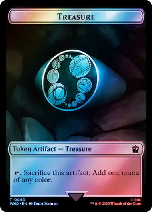 Treasure (TWHO-063) - Doctor Who Tokens Foil - Premium MTG Single from Wizards of the Coast - Just $0! Shop now at Game Crave Tournament Store