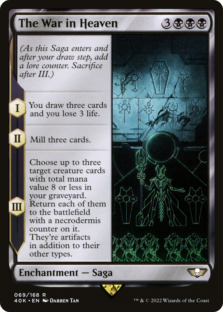 The War in Heaven (40K-069) - Warhammer 40,000 Commander - Premium MTG Single from Wizards of the Coast - Just $0.08! Shop now at Game Crave Tournament Store