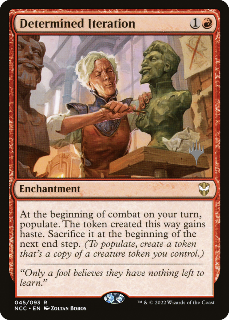 Determined Iteration (PNCC-45P) - New Capenna Commander Promos Foil - Premium MTG Single from Wizards of the Coast - Just $6.82! Shop now at Game Crave Tournament Store