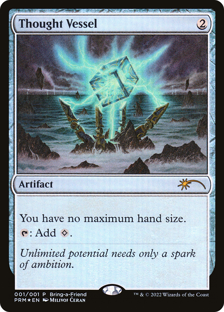 Thought Vessel (PLG22-002) - Love Your LGS 2022 Foil - Premium MTG Single from Wizards of the Coast - Just $1.02! Shop now at Game Crave Tournament Store