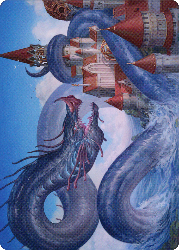 Tolarian Terror // Tolarian Terror (ADMU-018) - Dominaria United Art Series (Borderless) - Premium MTG Single from Wizards of the Coast - Just $0! Shop now at Game Crave Tournament Store