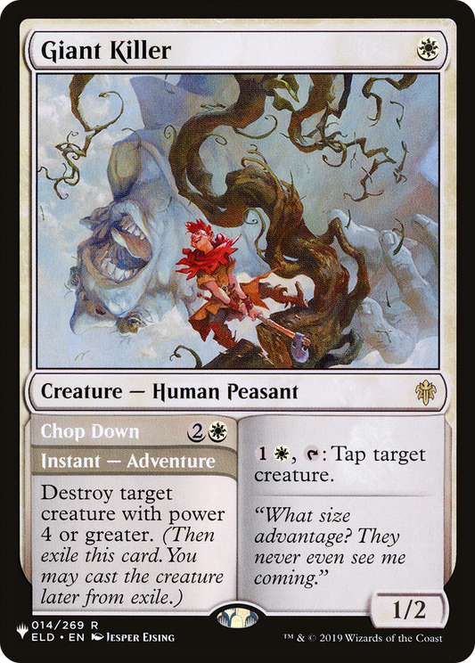 Giant Killer // Chop Down (PLIST-1244) - The List - Premium MTG Single from Wizards of the Coast - Just $0.44! Shop now at Game Crave Tournament Store