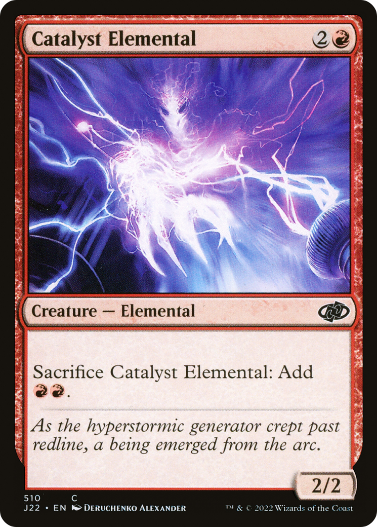 Catalyst Elemental (J22-510) - Jumpstart 2022 - Premium MTG Single from Wizards of the Coast - Just $0.18! Shop now at Game Crave Tournament Store