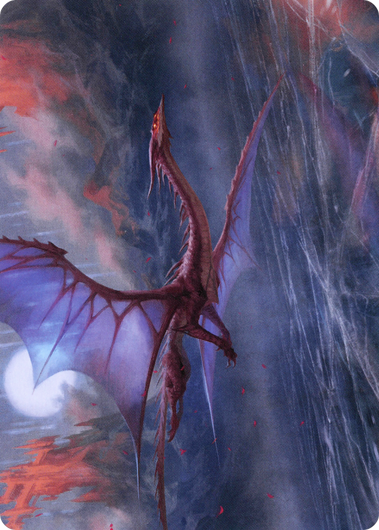 Manaform Hellkite // Manaform Hellkite (AVOW-046) - Crimson Vow Art Series (Borderless) - Premium MTG Single from Wizards of the Coast - Just $0! Shop now at Game Crave Tournament Store