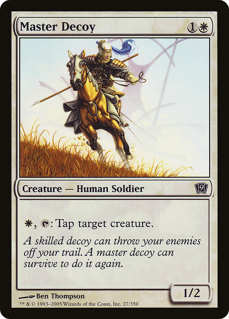 Master Decoy (9ED-27★) - Ninth Edition Foil - Premium MTG Single from Wizards of the Coast - Just $0.16! Shop now at Game Crave Tournament Store