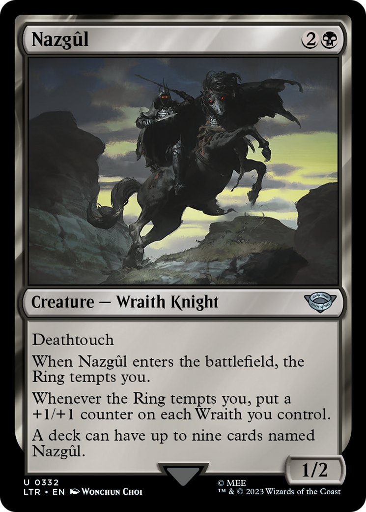 Nazgûl (LTR-332) - The Lord of the Rings: Tales of Middle-earth - Premium MTG Single from Wizards of the Coast - Just $2.26! Shop now at Game Crave Tournament Store