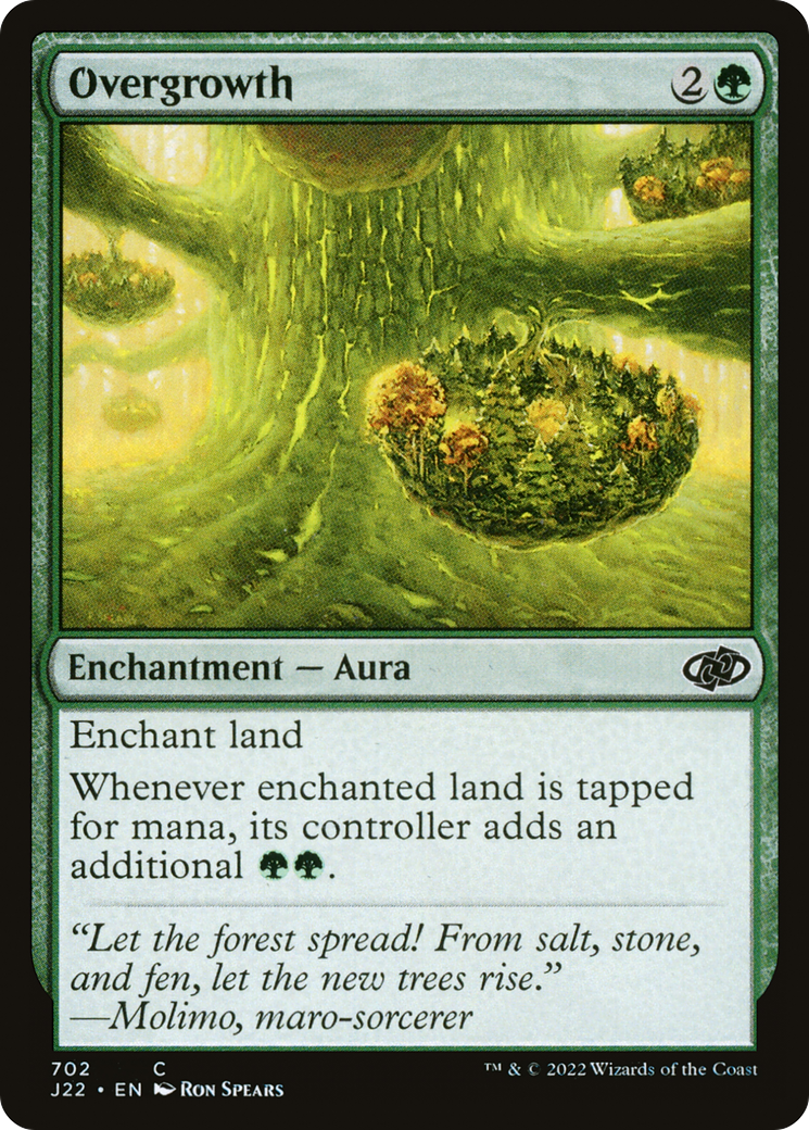 Overgrowth (J22-702) - Jumpstart 2022 - Premium MTG Single from Wizards of the Coast - Just $0.08! Shop now at Game Crave Tournament Store