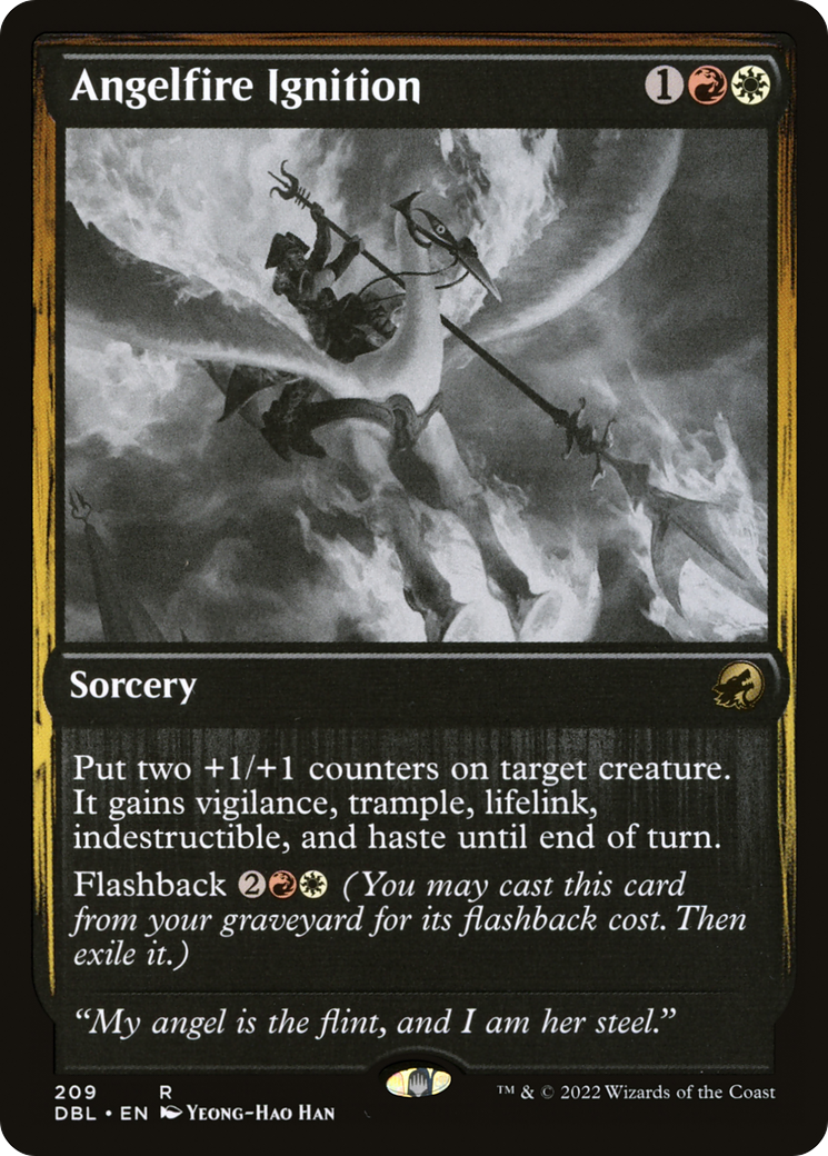 Angelfire Ignition (DBL-209) - Innistrad: Double Feature - Premium MTG Single from Wizards of the Coast - Just $0.21! Shop now at Game Crave Tournament Store
