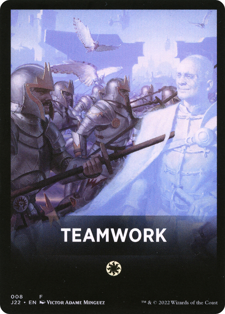 Teamwork (FJ22-008) - Jumpstart 2022 Front Cards - Premium MTG Single from Wizards of the Coast - Just $0! Shop now at Game Crave Tournament Store