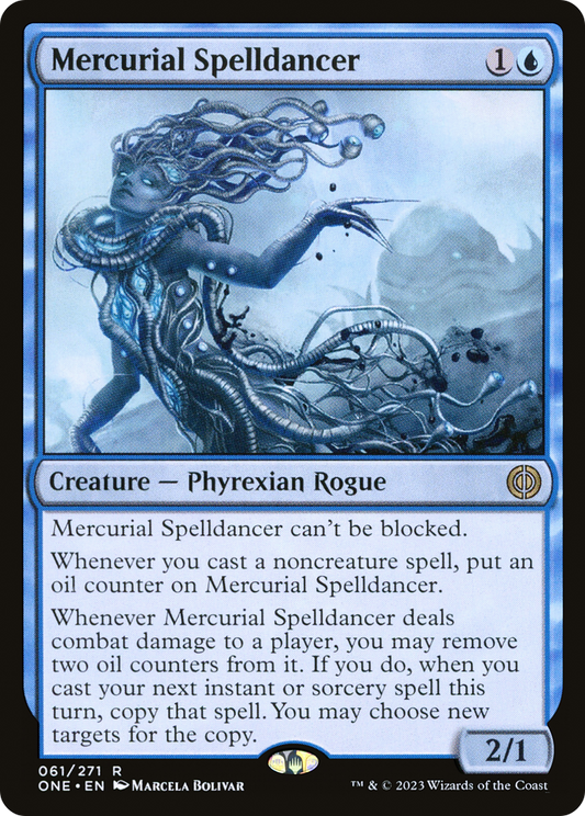 Mercurial Spelldancer (ONE-061) - Phyrexia: All Will Be One - Premium MTG Single from Wizards of the Coast - Just $0.08! Shop now at Game Crave Tournament Store