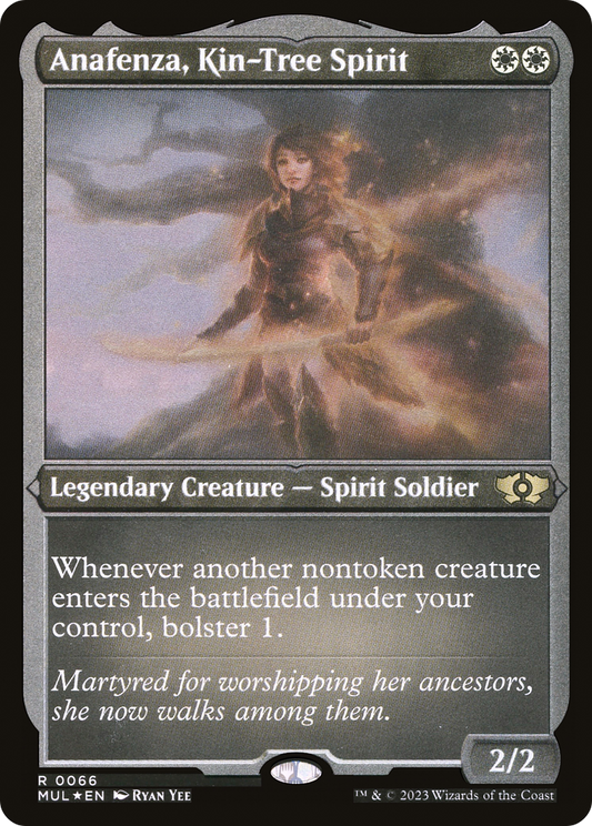 Anafenza, Kin-Tree Spirit (MUL-066) - Multiverse Legends Etched Foil - Premium MTG Single from Wizards of the Coast - Just $0.13! Shop now at Game Crave Tournament Store