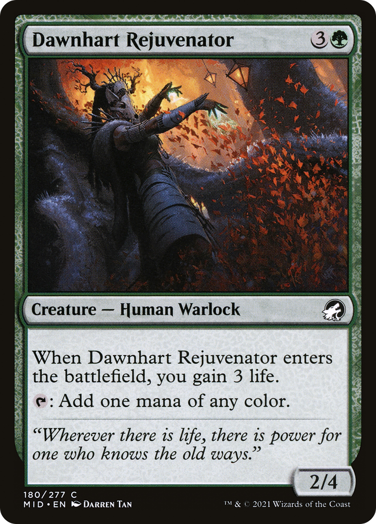 Dawnhart Rejuvenator (MID-180) - Innistrad: Midnight Hunt - Premium MTG Single from Wizards of the Coast - Just $0.08! Shop now at Game Crave Tournament Store