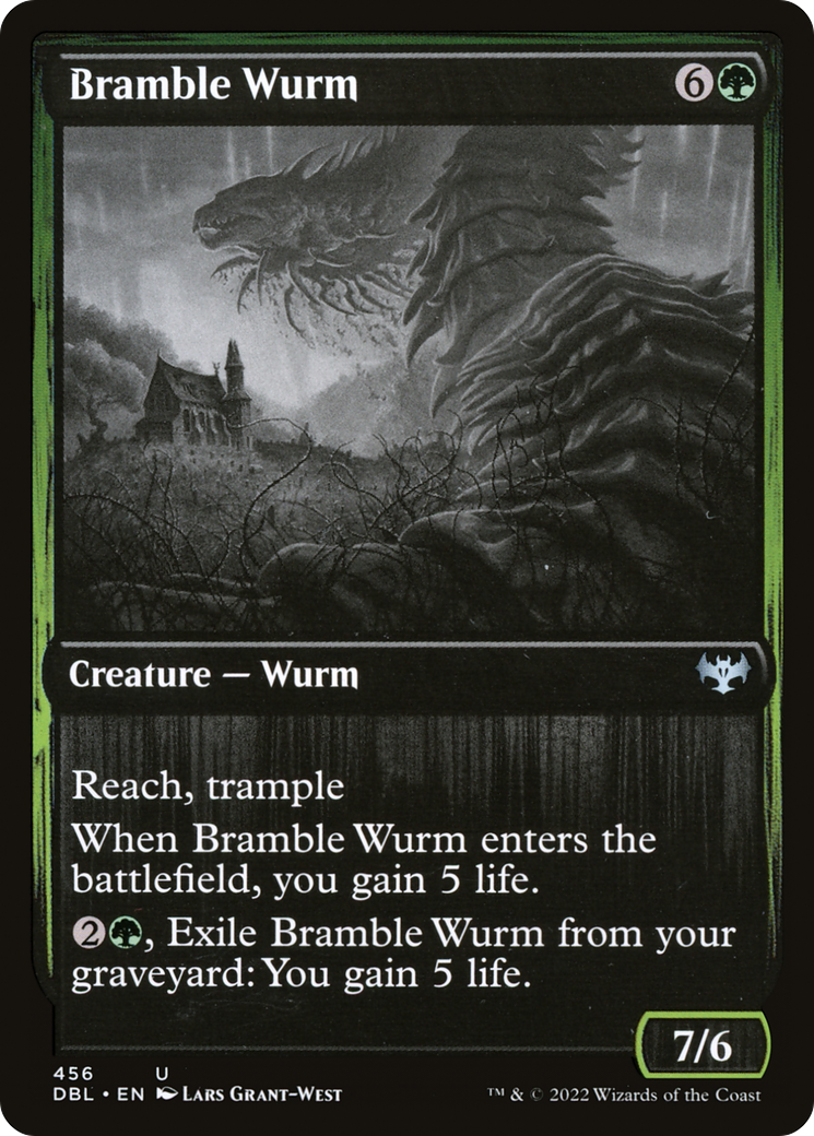 Bramble Wurm (DBL-456) - Innistrad: Double Feature - Premium MTG Single from Wizards of the Coast - Just $0.08! Shop now at Game Crave Tournament Store