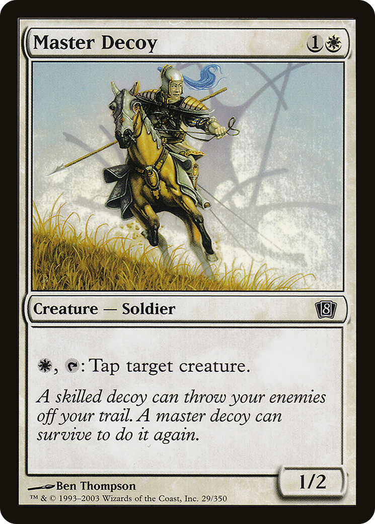 Master Decoy (8ED-29★) - Eighth Edition Foil - Premium MTG Single from Wizards of the Coast - Just $0.33! Shop now at Game Crave Tournament Store