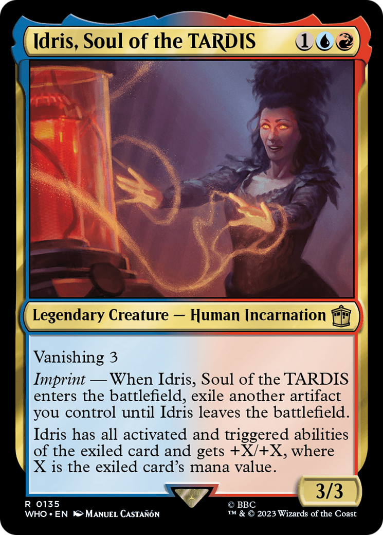 Idris, Soul of the TARDIS (WHO-135) - Doctor Who - Premium MTG Single from Wizards of the Coast - Just $0.08! Shop now at Game Crave Tournament Store