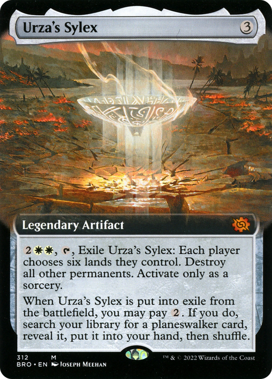 Urza's Sylex (BRO-312) - The Brothers' War: (Extended Art) - Premium MTG Single from Wizards of the Coast - Just $0.27! Shop now at Game Crave Tournament Store