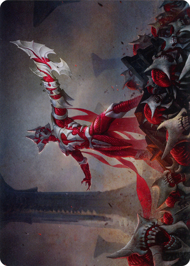 Mite Overseer // Mite Overseer (AONE-004) - Phyrexia: All Will Be One Art Series (Borderless) - Premium MTG Single from Wizards of the Coast - Just $0! Shop now at Game Crave Tournament Store