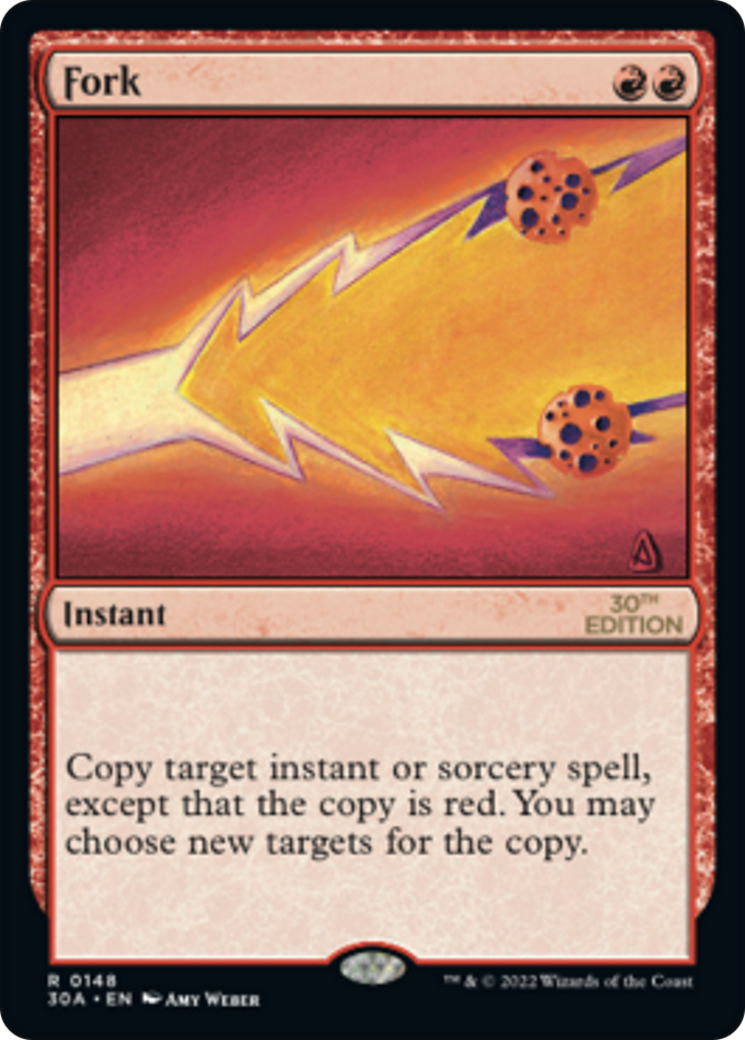 Fork (30A-148) - 30th Anniversary Edition - Premium MTG Single from Wizards of the Coast - Just $42.75! Shop now at Game Crave Tournament Store
