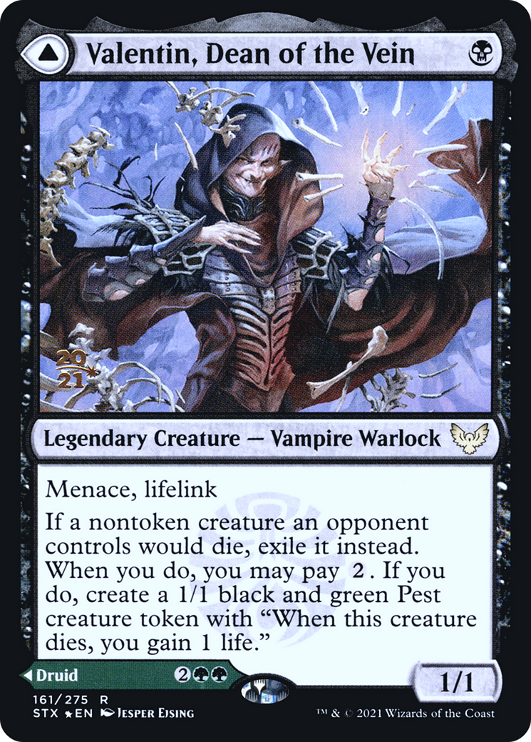 Valentin, Dean of the Vein // Lisette, Dean of the Root (PSTX-161S) - Strixhaven: School of Mages Promos Foil - Premium MTG Single from Wizards of the Coast - Just $0.25! Shop now at Game Crave Tournament Store