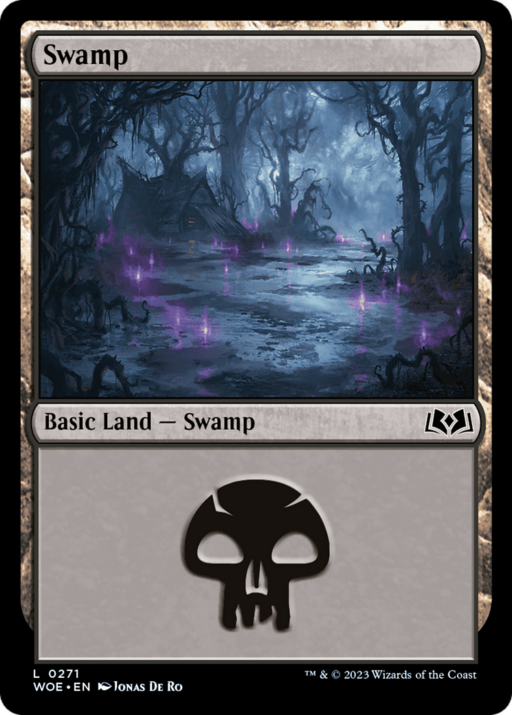 Swamp (WOE-271) - Wilds of Eldraine - Premium MTG Single from Wizards of the Coast - Just $0.08! Shop now at Game Crave Tournament Store