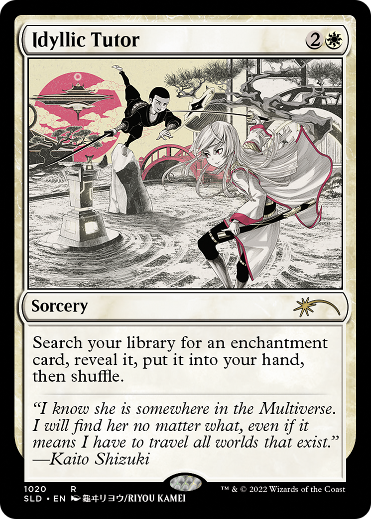 Idyllic Tutor (SLD-1020) - Secret Lair Drop - Premium MTG Single from Wizards of the Coast - Just $3.46! Shop now at Game Crave Tournament Store