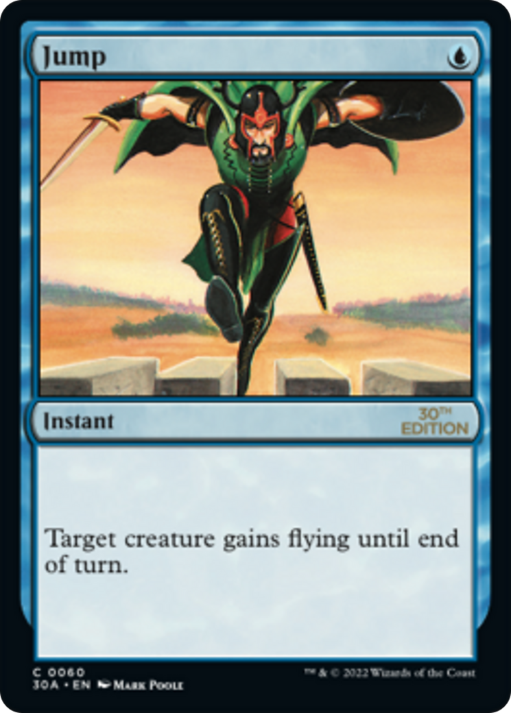 Jump (30A-060) - 30th Anniversary Edition - Premium MTG Single from Wizards of the Coast - Just $0.28! Shop now at Game Crave Tournament Store