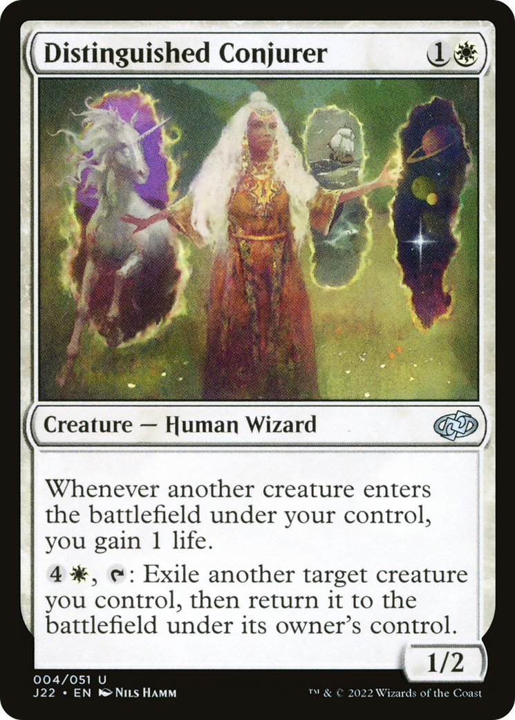 Distinguished Conjurer (J22-004) - Jumpstart 2022 - Premium MTG Single from Wizards of the Coast - Just $0.09! Shop now at Game Crave Tournament Store
