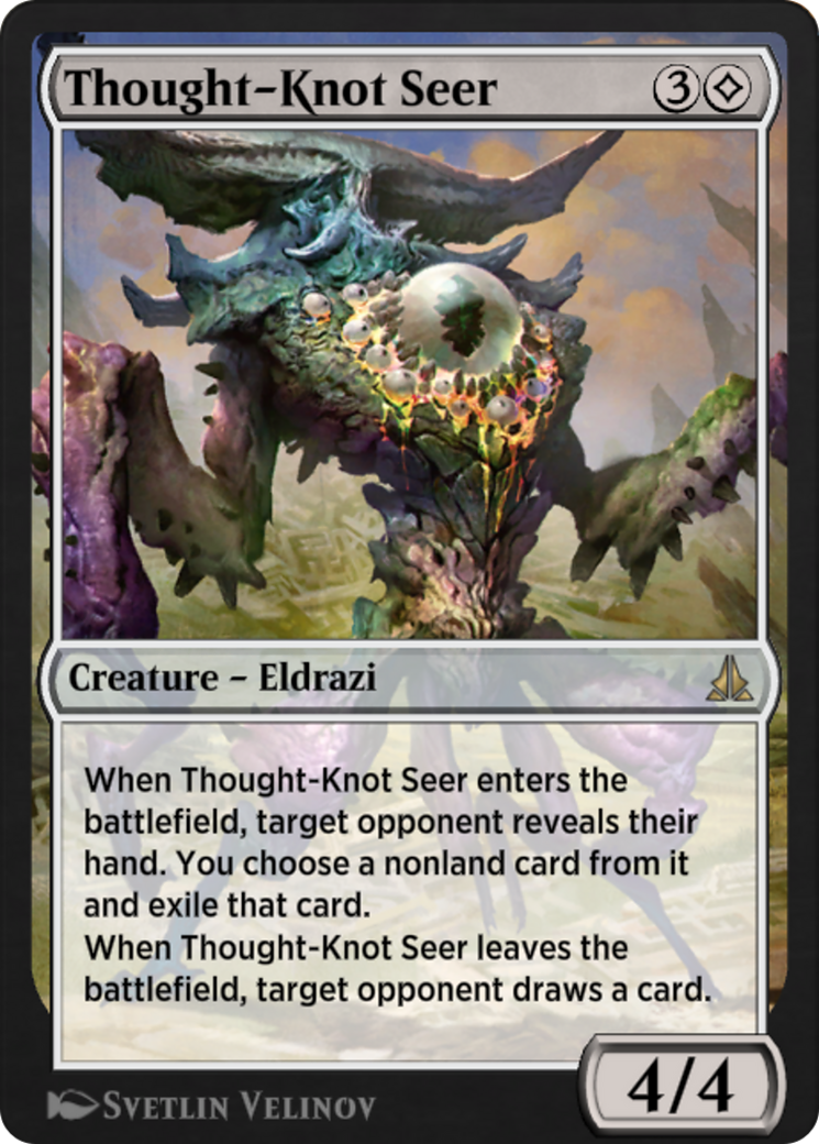 Thought-Knot Seer (EA2-003) - Explorer Anthology 2 - Premium MTG Single from Wizards of the Coast - Just $0! Shop now at Game Crave Tournament Store