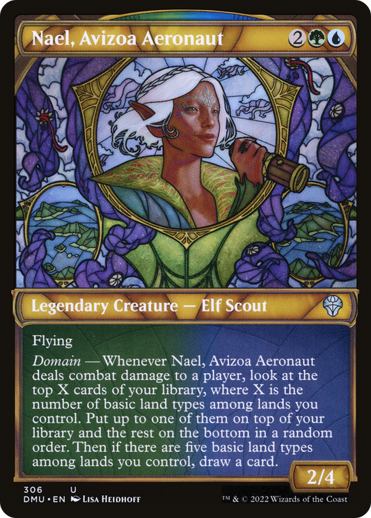 Nael, Avizoa Aeronaut (DMU-306) - Dominaria United: (Showcase) - Premium MTG Single from Wizards of the Coast - Just $0.08! Shop now at Game Crave Tournament Store