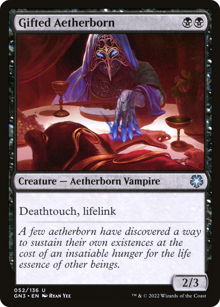 Gifted Aetherborn (GN3-052) - Game Night: Free-for-All - Premium MTG Single from Wizards of the Coast - Just $0.25! Shop now at Game Crave Tournament Store