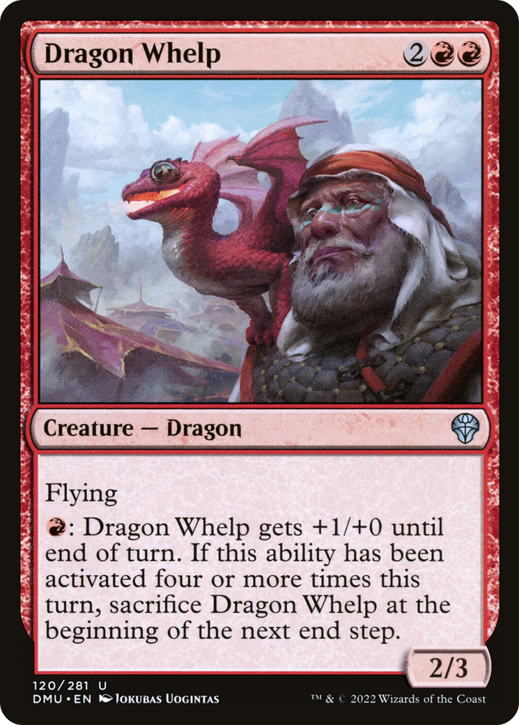Dragon Whelp (DMU-120) - Dominaria United Foil - Premium MTG Single from Wizards of the Coast - Just $0.08! Shop now at Game Crave Tournament Store
