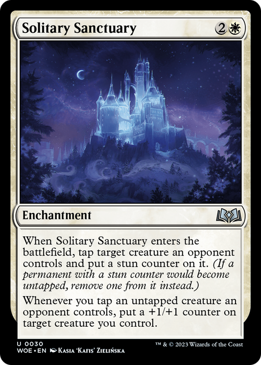 Solitary Sanctuary (WOE-030) - Wilds of Eldraine - Premium MTG Single from Wizards of the Coast - Just $0.08! Shop now at Game Crave Tournament Store
