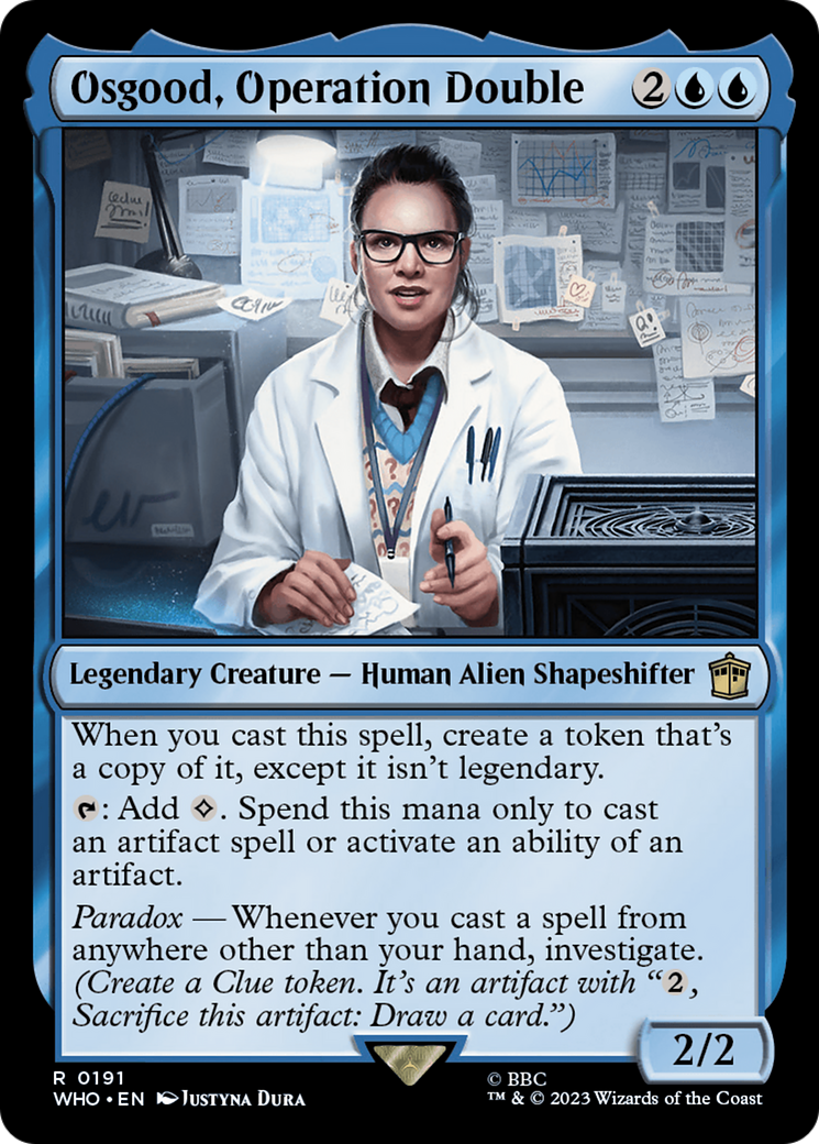 Osgood, Operation Double (WHO-191) - Doctor Who - Premium MTG Single from Wizards of the Coast - Just $0.08! Shop now at Game Crave Tournament Store