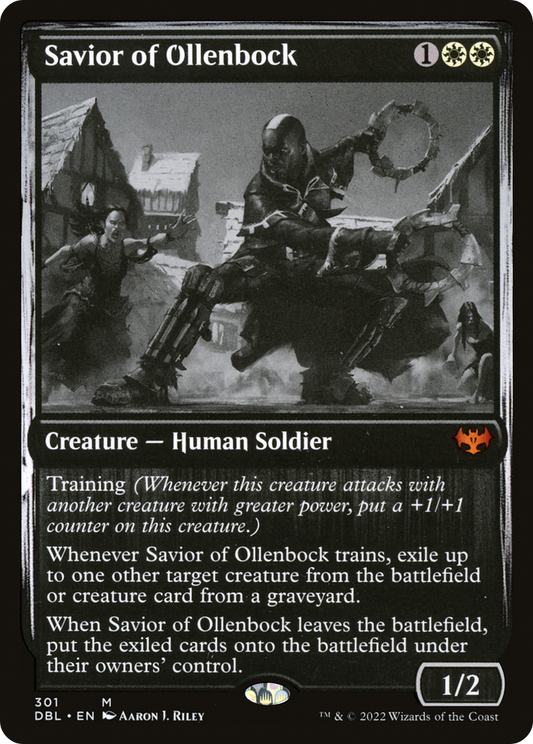Savior of Ollenbock (DBL-301) - Innistrad: Double Feature - Premium MTG Single from Wizards of the Coast - Just $0.10! Shop now at Game Crave Tournament Store