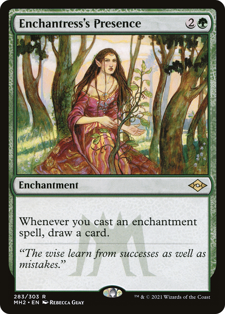 Enchantress's Presence (MH2-283) - Modern Horizons 2 - Premium MTG Single from Wizards of the Coast - Just $0.09! Shop now at Game Crave Tournament Store