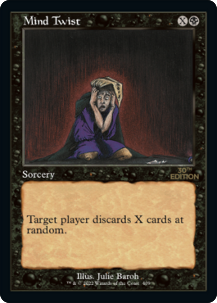 Mind Twist (30A-409) - 30th Anniversary Edition - Premium MTG Single from Wizards of the Coast - Just $36! Shop now at Game Crave Tournament Store