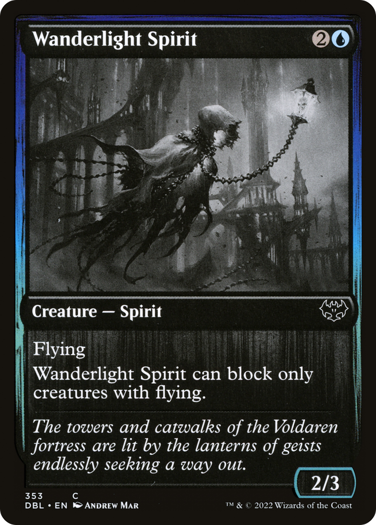 Wanderlight Spirit (DBL-353) - Innistrad: Double Feature - Premium MTG Single from Wizards of the Coast - Just $0.08! Shop now at Game Crave Tournament Store