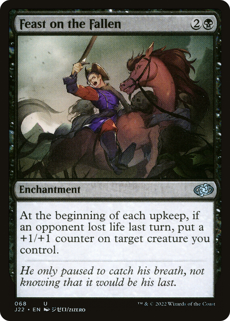 Feast on the Fallen (J22-068) - Jumpstart 2022 - Premium MTG Single from Wizards of the Coast - Just $0.25! Shop now at Game Crave Tournament Store