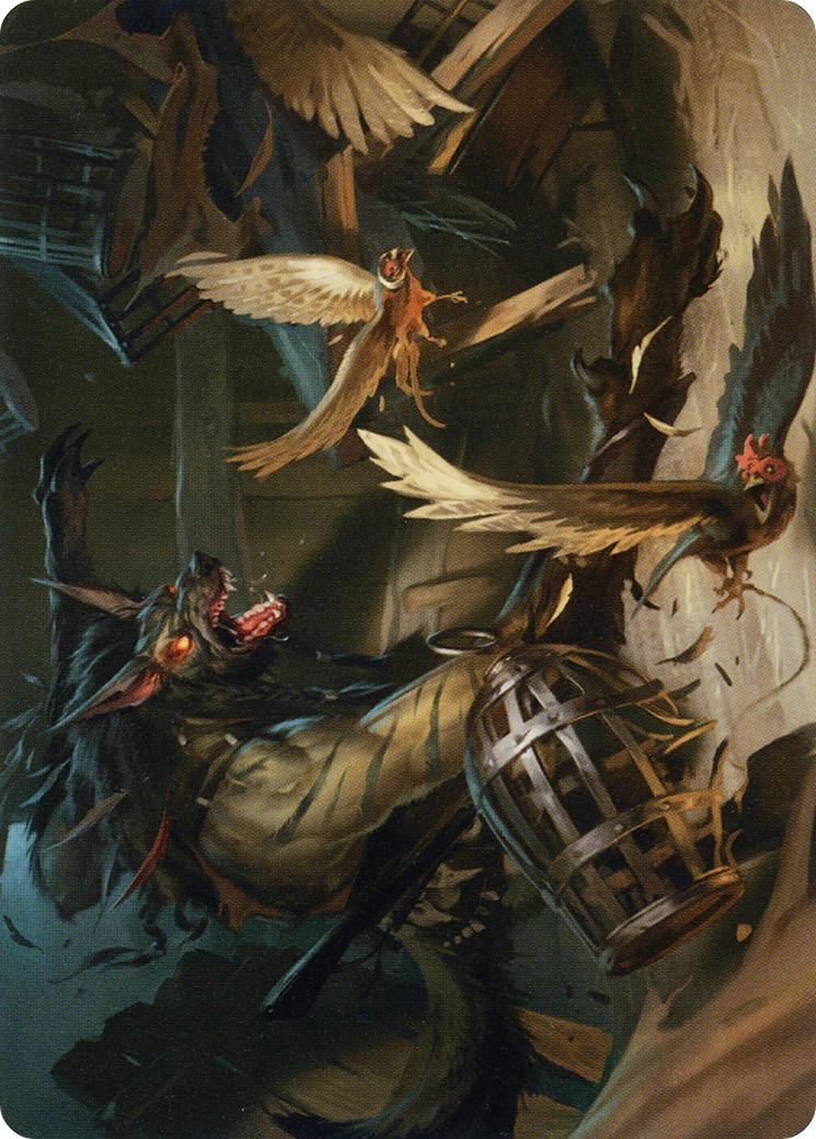 Wing Shredder // Wing Shredder (AMID-055) - Midnight Hunt Art Series (Borderless) - Premium MTG Single from Wizards of the Coast - Just $0! Shop now at Game Crave Tournament Store