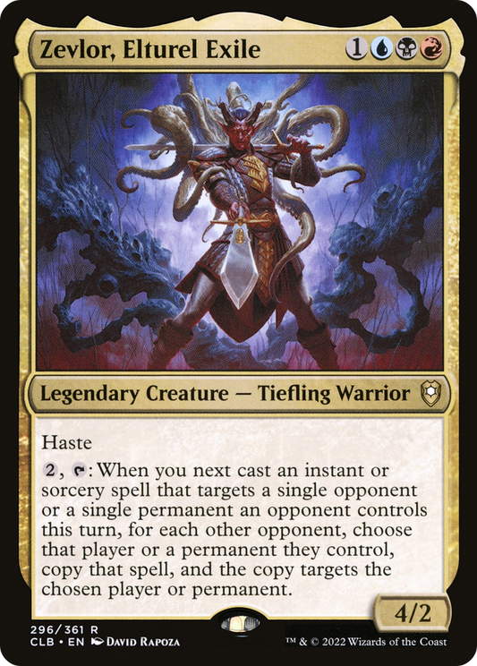 Zevlor, Elturel Exile (CLB-296) - Commander Legends: Battle for Baldur's Gate Foil - Premium MTG Single from Wizards of the Coast - Just $0.08! Shop now at Game Crave Tournament Store