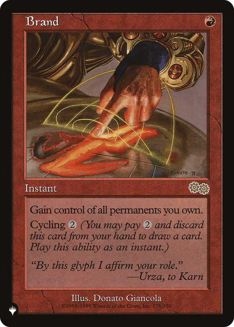Brand (PLIST-917) - The List - Premium MTG Single from Wizards of the Coast - Just $1.82! Shop now at Game Crave Tournament Store