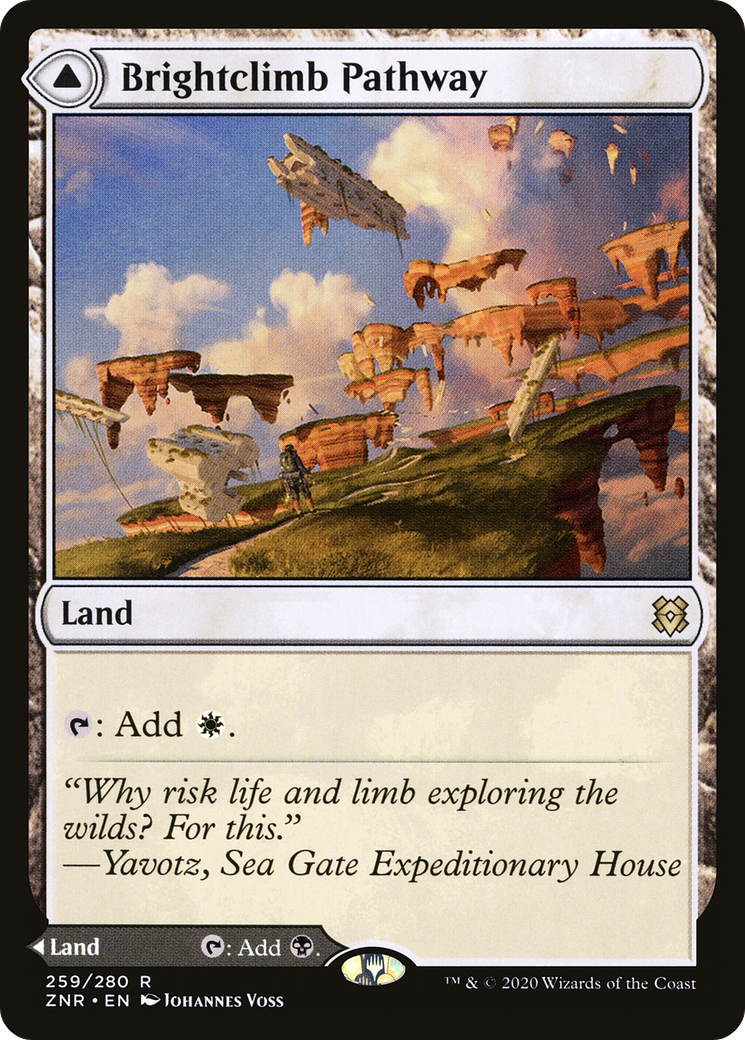 Brightclimb Pathway // Grimclimb Pathway (ZNR-259) - Zendikar Rising Foil - Premium MTG Single from Wizards of the Coast - Just $2.80! Shop now at Game Crave Tournament Store