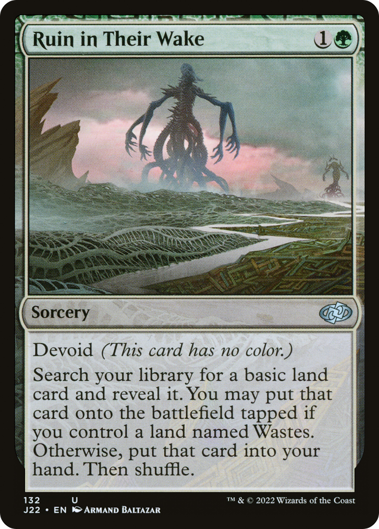Ruin in Their Wake (J22-132) - Jumpstart 2022 - Premium MTG Single from Wizards of the Coast - Just $0.08! Shop now at Game Crave Tournament Store