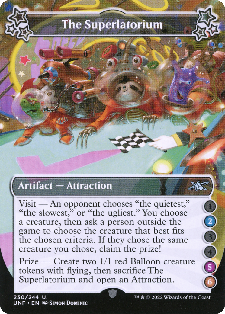 The Superlatorium (UNF-230C) - Unfinity Foil - Premium MTG Single from Wizards of the Coast - Just $0.08! Shop now at Game Crave Tournament Store