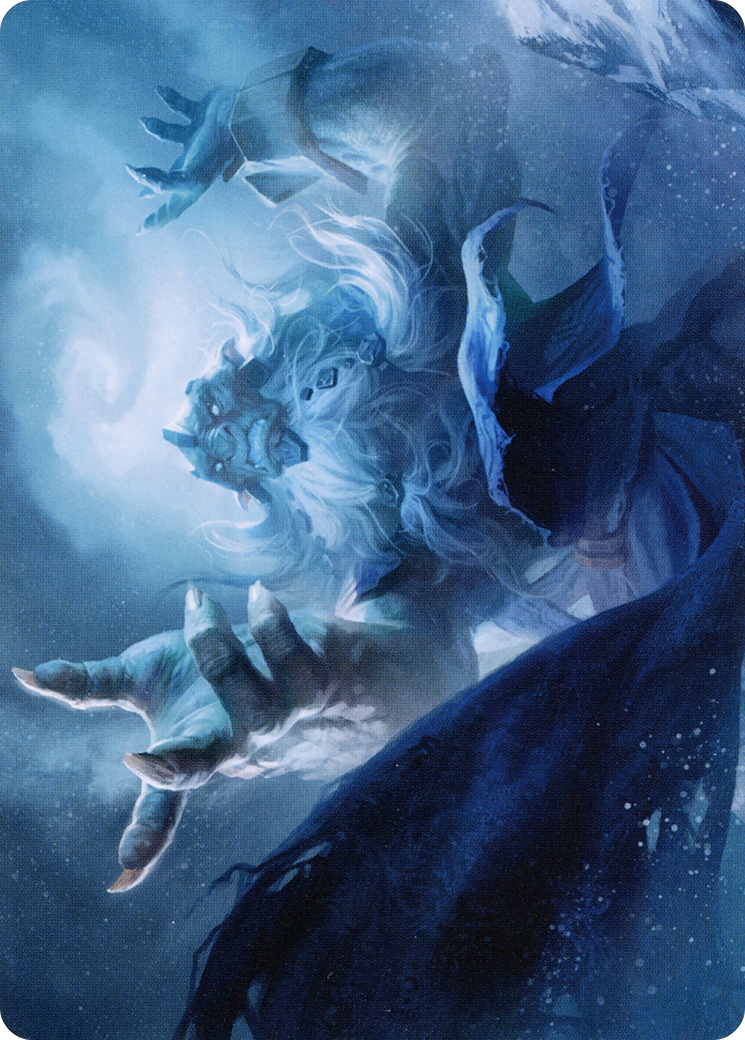 Cyclone Summoner // Cyclone Summoner (AKHM-013) - Kaldheim Art Series (Borderless) - Premium MTG Single from Wizards of the Coast - Just $0! Shop now at Game Crave Tournament Store