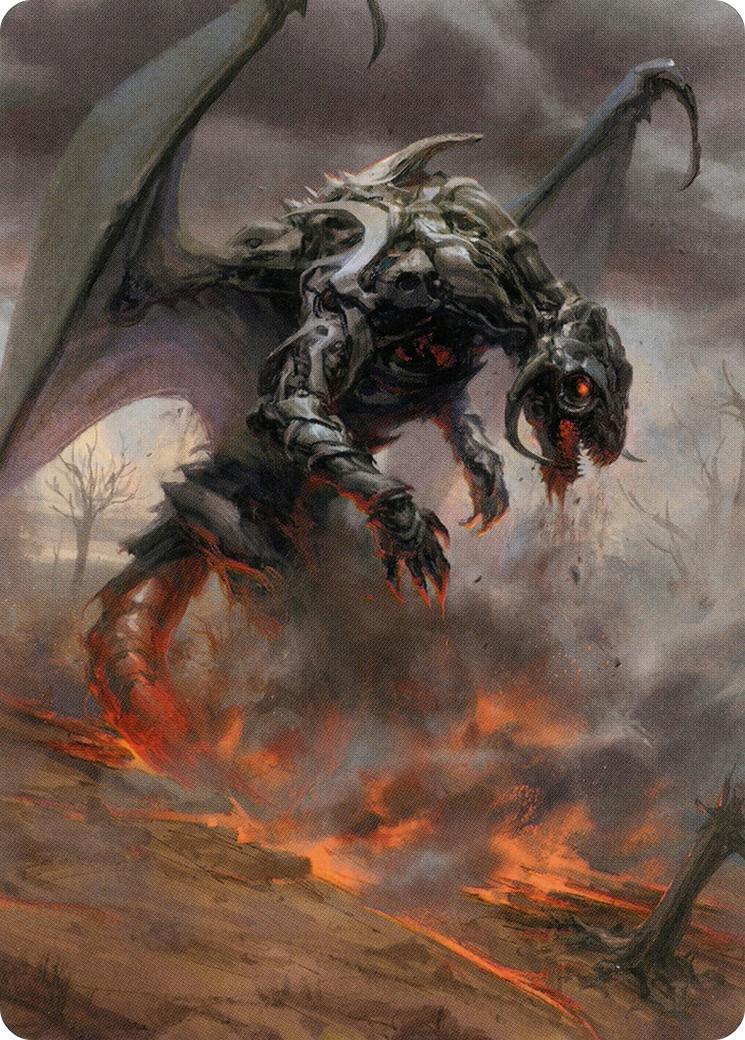 Scion of Draco // Scion of Draco (AMH2-062) - Modern Horizons 2 Art Series (Borderless) Foil - Premium MTG Single from Wizards of the Coast - Just $0! Shop now at Game Crave Tournament Store