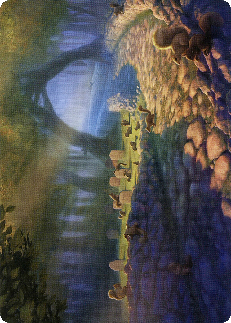 Squirrel Sanctuary // Squirrel Sanctuary (AMH2-070) - Modern Horizons 2 Art Series (Borderless) Foil - Premium MTG Single from Wizards of the Coast - Just $0! Shop now at Game Crave Tournament Store